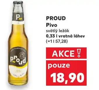 Kaufland PROUD Pivo nabídka