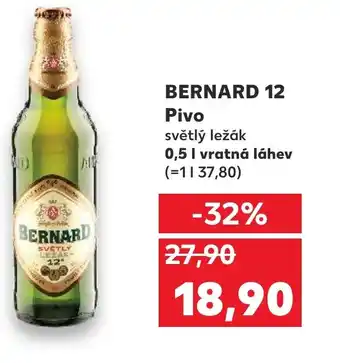 Kaufland BERNARD 12 Pivo nabídka