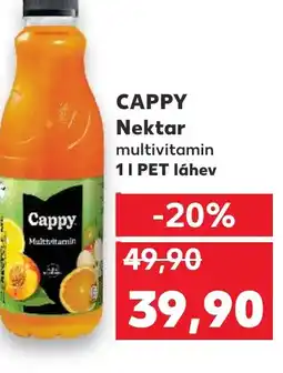 Kaufland CAPPY Nektar multivitamin nabídka