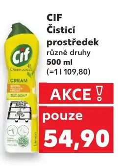 Kaufland CIF Čisticí prostředek nabídka