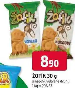 Trefa ŽOFÍK 30 g s náplní, vybrané druhy nabídka