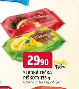 Trefa SLADKÁ TEČKA PIŠKOTY 135 g nabídka