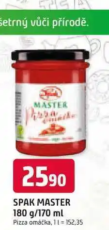 Trefa SPAK MASTER 180 g/170 ml Pizza omáčka nabídka