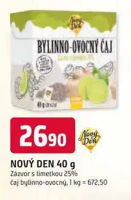 Trefa NOVÝ DEN 40 g čaj bylinno-ovocný nabídka