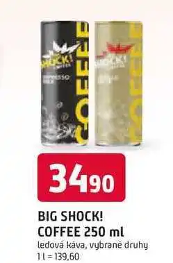 Trefa BIG SHOCK! COFFEE 250 ml nabídka