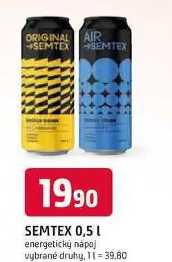 Trefa SEMTEX 0,5 L energetický nápoj nabídka