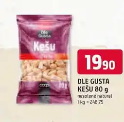 Trefa DLE GUSTA KEŠU 80 g nabídka