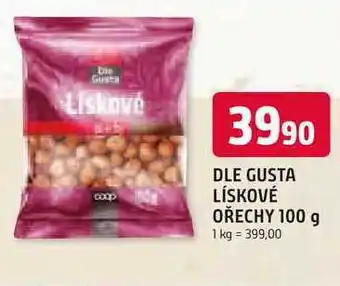 Trefa DLE GUSTA LÍSKOVÉ OŘECHY 100 g nabídka