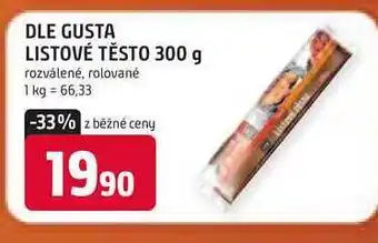 Trefa DLE GUSTA LISTOVÉ TĚSTO 300 g nabídka