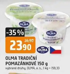 Trefa Olma Tradiční pomazánkové natur 150g nabídka