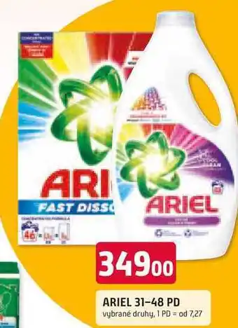 Trefa Ariel gel na praní 31 dávek, vybrané druhy nabídka