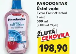 Kaufland PARODONTAX Ústní voda nabídka