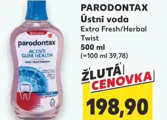 Kaufland PARODONTAX Ústní voda nabídka