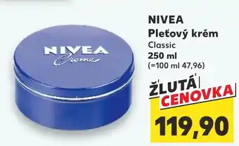 Kaufland NIVEA Pleťový krém nabídka