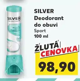 Kaufland SILVER Deodorant do obuvi nabídka