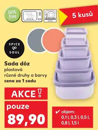 Kaufland Sada dóz nabídka