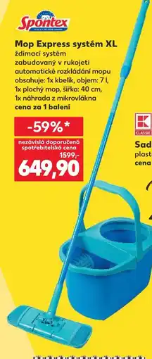 Kaufland Mop Express systém XL nabídka