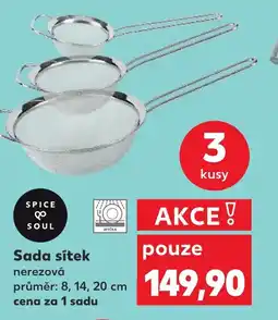 Kaufland Sada sítek nabídka