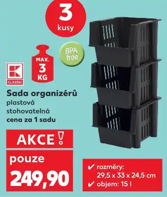 Kaufland Sada organizérů nabídka