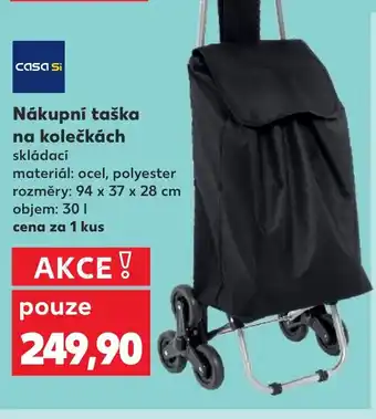 Kaufland Nákupní taška na kolečkách nabídka