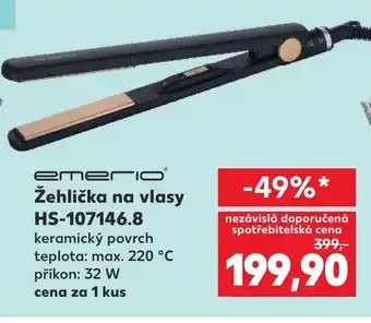 Kaufland Žehlička na vlasy HS-107146.8 nabídka