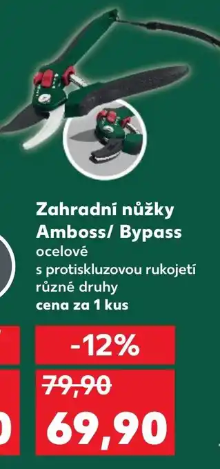 Kaufland Zahradní nůžky Amboss/ Bypass nabídka