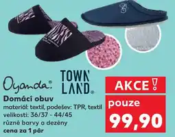 Kaufland Domácí obuv nabídka