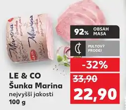 Kaufland LE & CO Šunka Marina nabídka