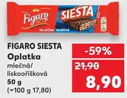 Kaufland FIGARO SIESTA Oplatka nabídka