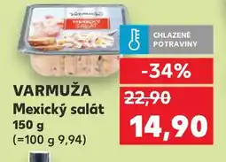 Kaufland VARMUŽA Mexický salát nabídka