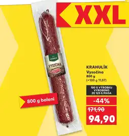 Kaufland KRAHULIK Vysočina nabídka