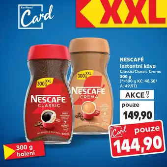 Kaufland NESCAFÉ Instantní káva nabídka