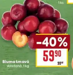 Billa Bluma tmavá nabídka