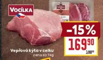 Billa Vepřová kýta v celku nabídka