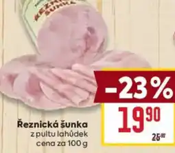 Billa Řeznická šunka nabídka