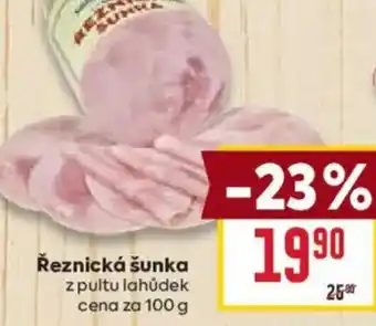 Billa Řeznická šunka nabídka