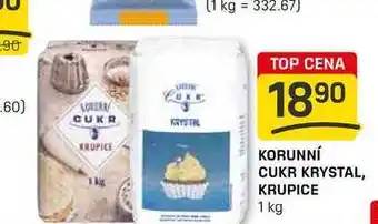 Flop KORUNNÍ CUKR KRYSTAL, KRUPICE 1 kg nabídka