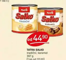 Flop TATRA SALKO tradiční, karamel 397 g nabídka