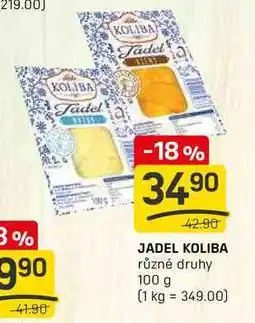 Flop JADEL KOLIBA různé druhy 100 g nabídka