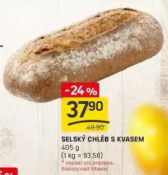 Flop SELSKÝ CHLÉB S KVASEM 405 g nabídka