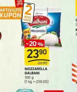 Flop MOZZARELLA GALBANI 100 g nabídka