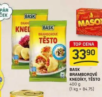 Flop BASK BRAMBOROVÉ KNEDÍKY, TĚSTO 400 g nabídka