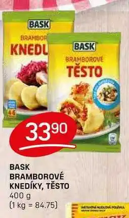 Flop BASK BRAMBOROVÉ KNEDÍKY, TĚSTO 400 g nabídka