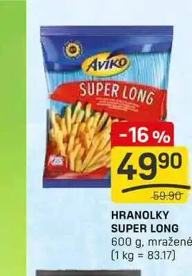 Flop HRANOLKY SUPER LONG 600 g, mražené nabídka