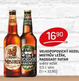 Flop RADEGAST RATAR světlý ležák 0,5l nabídka