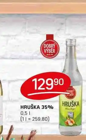 Flop HRUŠKA 35% 0,5l nabídka