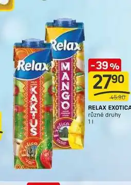 Flop RELAX EXOTICA různé druhy 1l nabídka