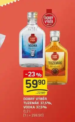 Flop VODKA 37,5% 0,2l nabídka