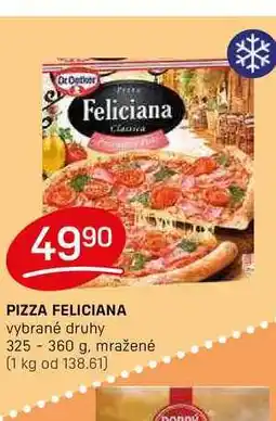 Flop PIZZA FELICIANA vybrané druhy 325 -360 g nabídka