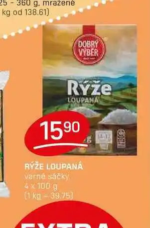 Flop RÝŽE LOUPANÁ varné sáčky 4 x 100 g nabídka